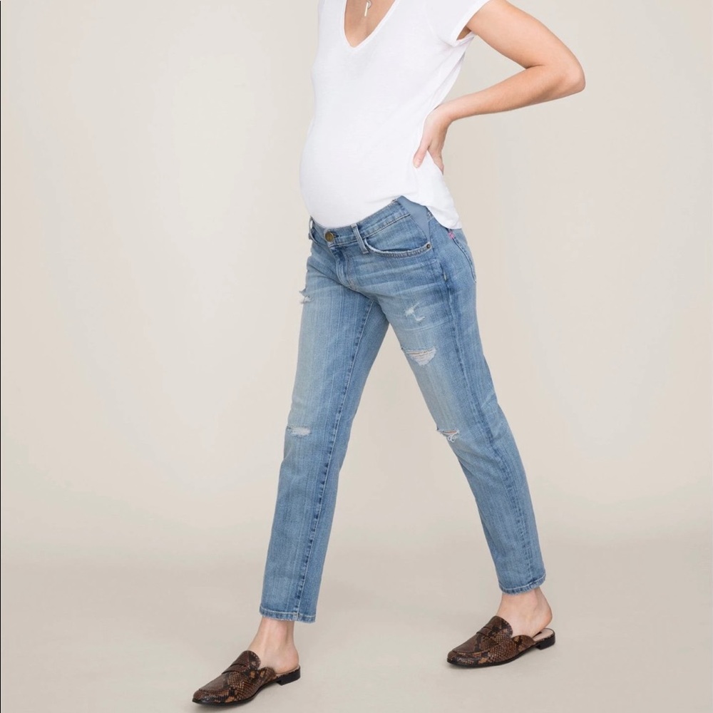 Current/Elliott Hatch maternity jeans